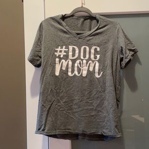 Dog Mom V Neck